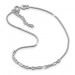 Silberdream SilberDream Fußkette Fantasie 26cm Damenschmuck 925er Silber SDF0326J