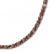 Silberdream SilberDream Collier Kette gedreht rose vergoldet 925 Silber Damen 45cm SDK21645E Jubiläumsangebot