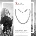 Silberdream SilberDream Collier Kette Zopf 925 Sterling Silber 45cm Halskette SDK463J Räumungsverkauf