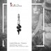 Silberdream SilberDream Glitzer Charm Schlange schwarz Zirkonia Kristalle GSC585S Riesige Ersparnisse