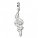 Silberdream SilberDream 925 Charm Schlange Zirkonia Armband Anhänger FC221W