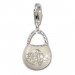 Silberdream SilberDream 925 Charm Tasche weiß Armband Anhänger FC3030W Bis zu 65% Rabatt