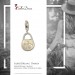 Silberdream SilberDream 925 Charm Tasche weiß Armband Anhänger FC3030W Bis zu 65% Rabatt