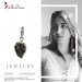 Silberdream SilberDream Charm Blatt braun/grau 925 Silber Armband Anhänger FC820N Kostenloser Versand international