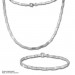 Silberdream SilberDream Collier Kette Design 925 Silber 45cm Halskette Damen SDK427 50% Rabatt für begrenzte Zeit