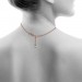 Silberdream SilberDream Collier Kette rose vergoldet 925 Silber Damen 45cm SDK22545E Hotsell