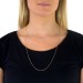 Silberdream SilberDream Veneziakette rosevergoldet 925er Silber 70cm Damen Kette SDK27270E Rabatt
