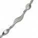 Silberdream SilberDream Collier Kette Wave 925 Silber 45cm Halskette SDK410 Exklusivangebot
