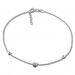 Silberdream SilberDream Fußkette Herzchen 25cm 925 Sterling Silber SDF2045 Cyber Monday