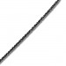 Silberdream SilberDream Kette Kugelspirale 42cm - 47cm schwarz 925er Silber Damen SDK29342S Blitzangebot