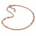 Silberdream SilberDream Fußkette Plättchen vergoldet 27cm 925 Sterling Silber SDF2184E