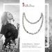 Silberdream SilberDream Collier Tropfen 925 Silber cutt matt 45cm Kette SDK4794O VIP-Rabatte