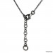 Silberdream SilberDream Collier Kette Knoten geschwärzt 925 Silber Damen 44cm-47cm SDK11244S Letzte 2 Tage