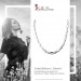 Silberdream SilberDream Collier Kette Fantasie 925 Silber 45cm Halskette Damen SDK468J Nur noch ein Tag übrig