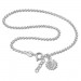 Silberdream SilberDream Fußkette Sonne 25,5cm 925 Sterling Silber SDF2075