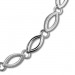 Silberdream SilberDream Collier Kette Oval 925er Silber 44cm Damen Halskette SDK466J Outlet