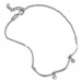 Silberdream SilberDream Fußkette Welle Zirkonia weiß 25cm 925 Silber Damen SDF5155W Auslauf
