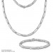 Silberdream SilberDream Collier Kette matt Zirkonia weiß 925er Silber 45cm SDK447W Rabatt