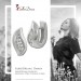 Silberdream SilberDream Creole Leaf Zirkonia weiß 925 Sterling Silber Damen SDO4356W Versandkostenfrei