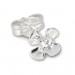 Silberdream SilberDream Ohrringe Blume weiß 925 Silber Ohrstecker SDO508W Flash Sale