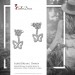 Silberdream SilberDream Ohrstecker Dangle Ear Cuff Schmetterling 925 Silber Ohrringe GSO448W Preisnachlass