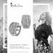 Silberdream SilberDream Creole Geflecht Zirkonia weiß 925 Sterling Silber Damen SDO4412W Große Rabatte