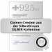 Silberdream SilberDream Creole Triple Zirkonia weiß 925 Sterling Silber Damen SDO4367W Neuheiten