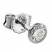 Silberdream SilberDream Ohrringe Zirkonia weiß 3mm 925 Silber Ohrstecker SDO9203W Räumungsverkauf