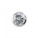 Silberdream SilberDream Ohrringe Zirkonia weiß 3mm 925 Silber Ohrstecker SDO9203W Räumungsverkauf