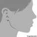 Silberdream SilberDream Ohrringe Zirkonia schwarz 3mm 925 Silber Ohrstecker SDO5533S Sonderangebote