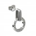 Silberdream SilberDream Glitzer Ohrstecker Circle Zirkonia weiß 925 Silber Ohrring GSO508W Wochenangebot
