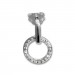 Silberdream SilberDream Glitzer Ohrstecker Circle Zirkonia weiß 925 Silber Ohrring GSO508W Wochenangebot