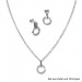 Silberdream SilberDream Glitzer Ohrstecker Circle Zirkonia weiß 925 Silber Ohrring GSO508W Wochenangebot
