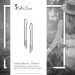 Silberdream SilberDream Glitzer Ohrhänger Stab Zirkonia weiß 925er Silber Ohrring GSO478W Kostenlose Rückgabe