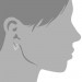 Silberdream SilberDream Creole Senses Zirkonia weiß 925 Sterling Silber Damen SDO4266W Begrenzte Freigabe