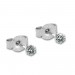 Silberdream SilberDream Ohrstecker 3er Set Zirkonia weiß 925 Silber Ohrring SDS813W Neueste Stile