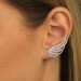 Silberdream SilberDream Ear Cuff Flügel Zirkonia Ohrringe Ohrklemme 925 Silber GSO410W Discount Store für neue Produkte