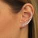 Silberdream SilberDream Ear Cuff 11 Zirkonias Ohrringe Ohrklemme 925 Silber GSO415W Speichern exportieren