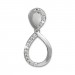 Silberdream SilberDream Glitzer Ohrstecker Tropfen Zirkonia 925 Silber Ohrring GSO505W Im Verkauf