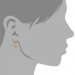 Silberdream GoldDream Creole Welle Zirkonia Ohrring 333er Rosegold Echtschmuck GDO5061E 50% Rabatt für begrenzte Zeit