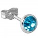 Silberdream SilberDream Ohrring Zirkonia türkis 5mm 925 Silber Ohrstecker SDO5535T Fabrikverkauf