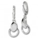Silberdream SilberDream Ohrring Blättchen 925er Silber Ohrhänger SDO549 Blitzverkäufe