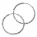 Silberdream SilberDream Creole gedreht 40mm Ohrring 925 Silber SDO87124 Großer Ausverkauf