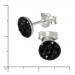 Silberdream SilberDream Ohrring Rund schwarz 925er Silber Ohrstecker GSO252S Begrenztes Angebot