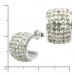 Silberdream SilberDream Glitzer Creole Beauty Preciosa Kristalle weiß GSO009W Exklusivangebot