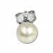 Silberdream SilberDream Ohrstecker Süßwasser Perle weiß 6mm 925 Silber SDO106W Cyber Monday