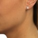 Silberdream SilberDream Ohrstecker Süßwasser Perle weiß 6mm 925 Silber SDO106W Cyber Monday