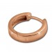 Silberdream SilberDream Creole rose vergoldet Ohrring 925 Sterling Silber Schmuck SDO0017E Muttertagsangebot