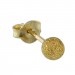 Silberdream SilberDream Ohrstecker vergoldet Kugel 3mm diamantiert 925er Ohrring SDO9513Y Valentinstagsangebot