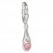 Silberdream SilberDream Ohrhänger Stein rosa Ohrring 925 Silber SDO514A Lagerräumung